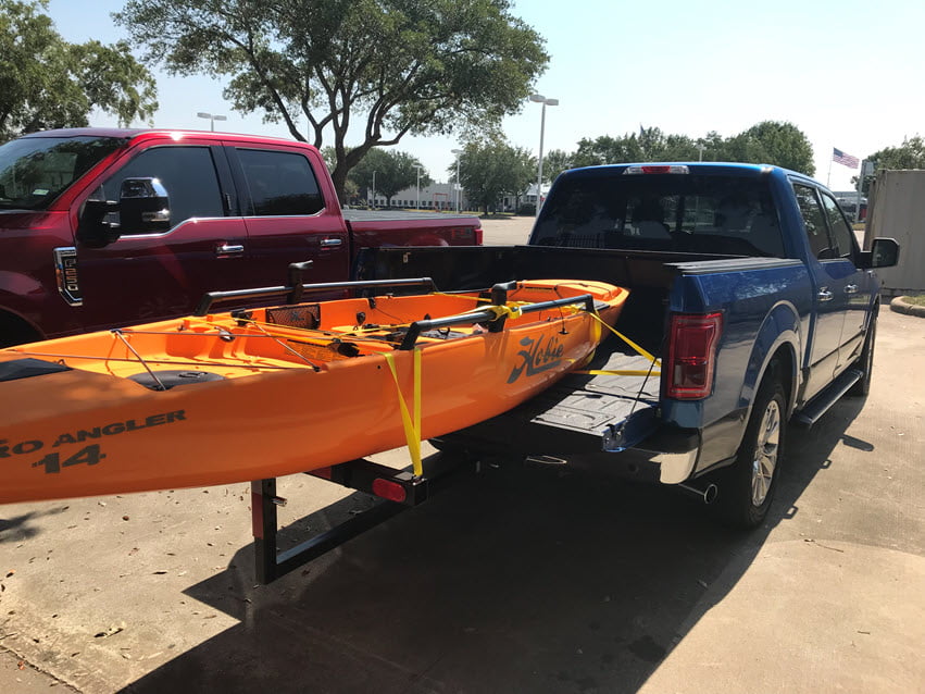 How To Transport A Kayak In A Truck (2)